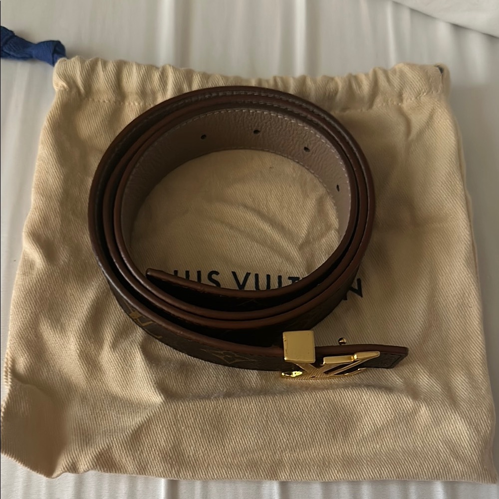 Louis Vuitton Monogram Brown Belt - Picture 3 of 5